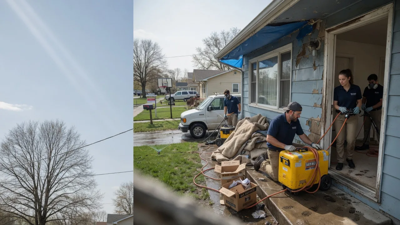 Basement Flood Cleanup in Saline, MI near me